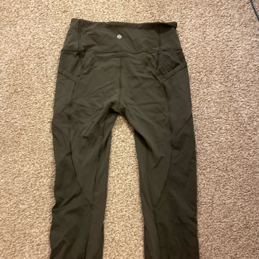 Lululemon olive leggings
